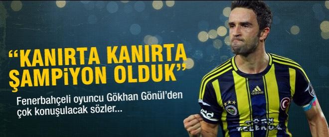 'Kanırta kanırta şampiyon olduk'