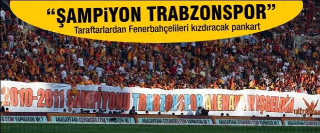 Arena'da Fenerbahçe'ye gönderme!