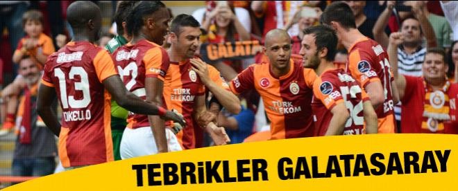 Tebrikler şampiyon