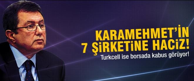 Karamehmet'in 7 şirketine haciz!