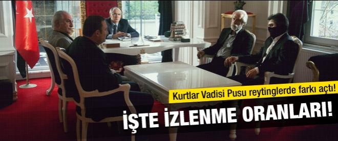 Kurtlar Vadisi Pusu reytinglerde farkı açtı!