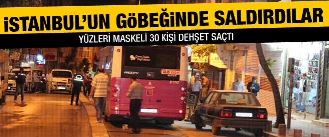 İETT otobüsüne molotoflu saldırı!