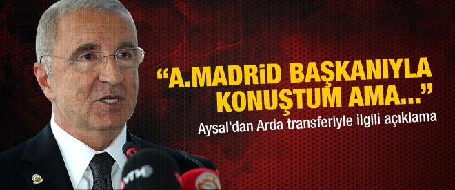 'A.Madrid başkanıyla konuştum, Arda'yı...'