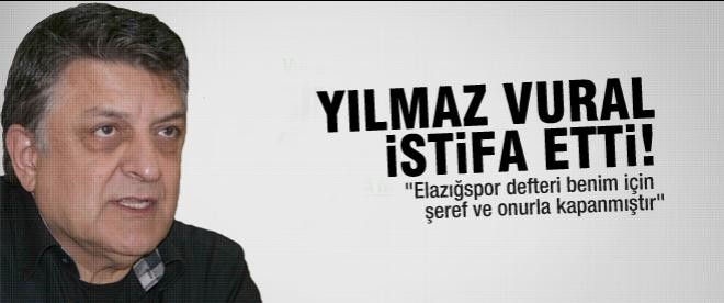 Yılmaz Vural istifa etti